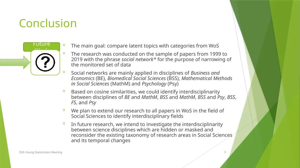 Topic Modelling with Latent Dirichlet Allocation - slide 9 of 11