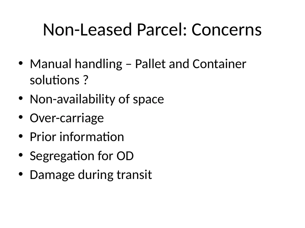 Indian Railways Parcel Business CEP B2C E-Commerce - slide 6 of 44