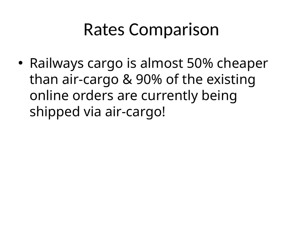 Indian Railways Parcel Business CEP B2C E-Commerce - slide 13 of 44