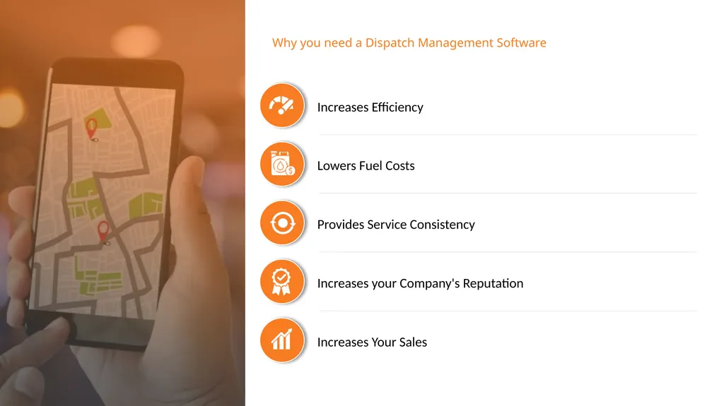 Dispatch Management INTRODUCTION Track your - slide 11 of 14
