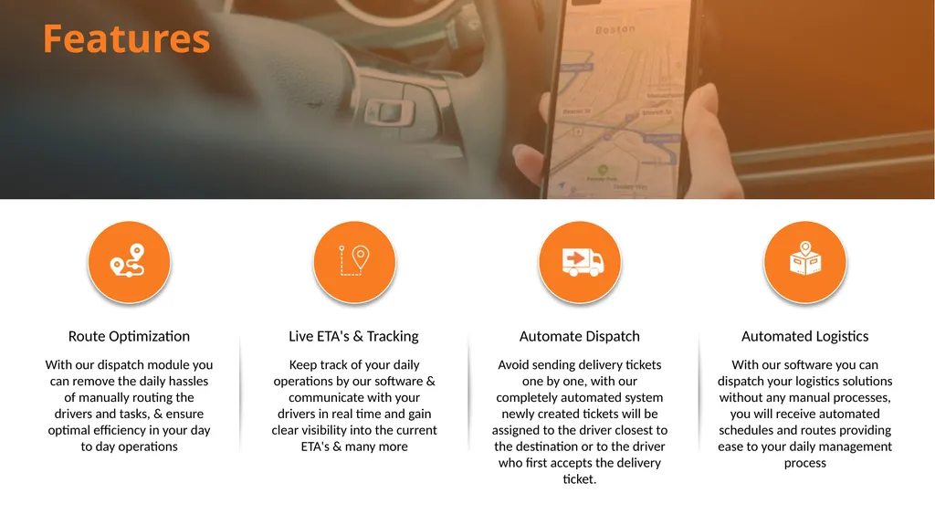 Dispatch Management INTRODUCTION Track your - slide 7 of 14