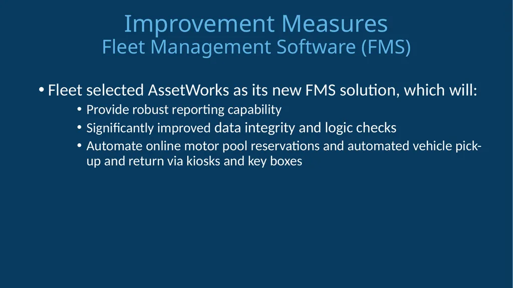 Office of Fleet Management Finance & - slide 11 of 15