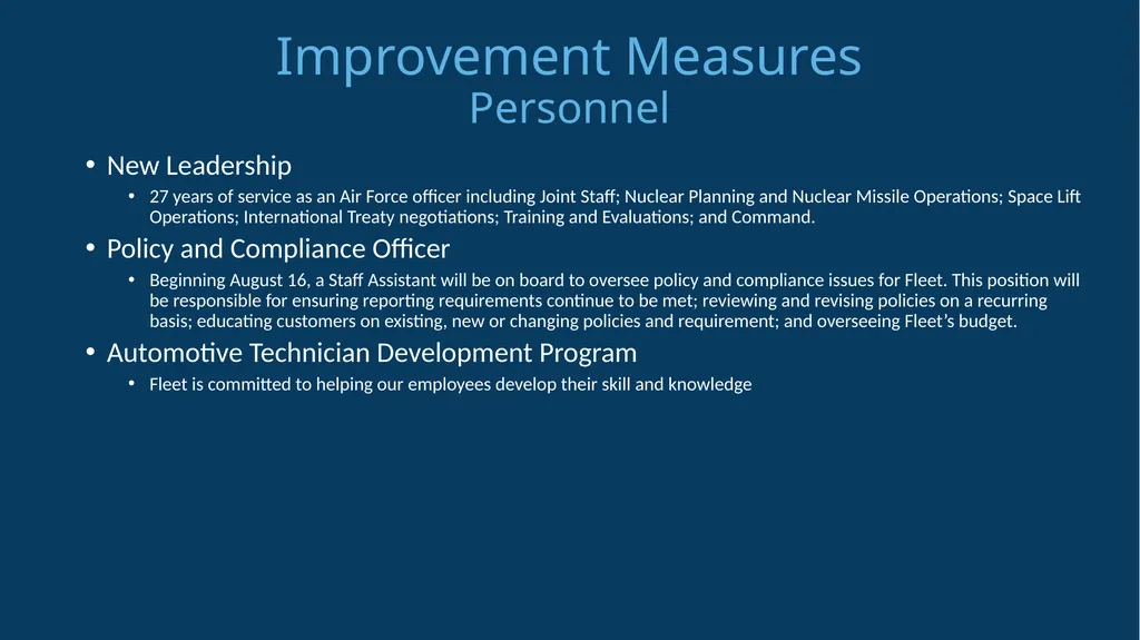Office of Fleet Management Finance & - slide 5 of 15