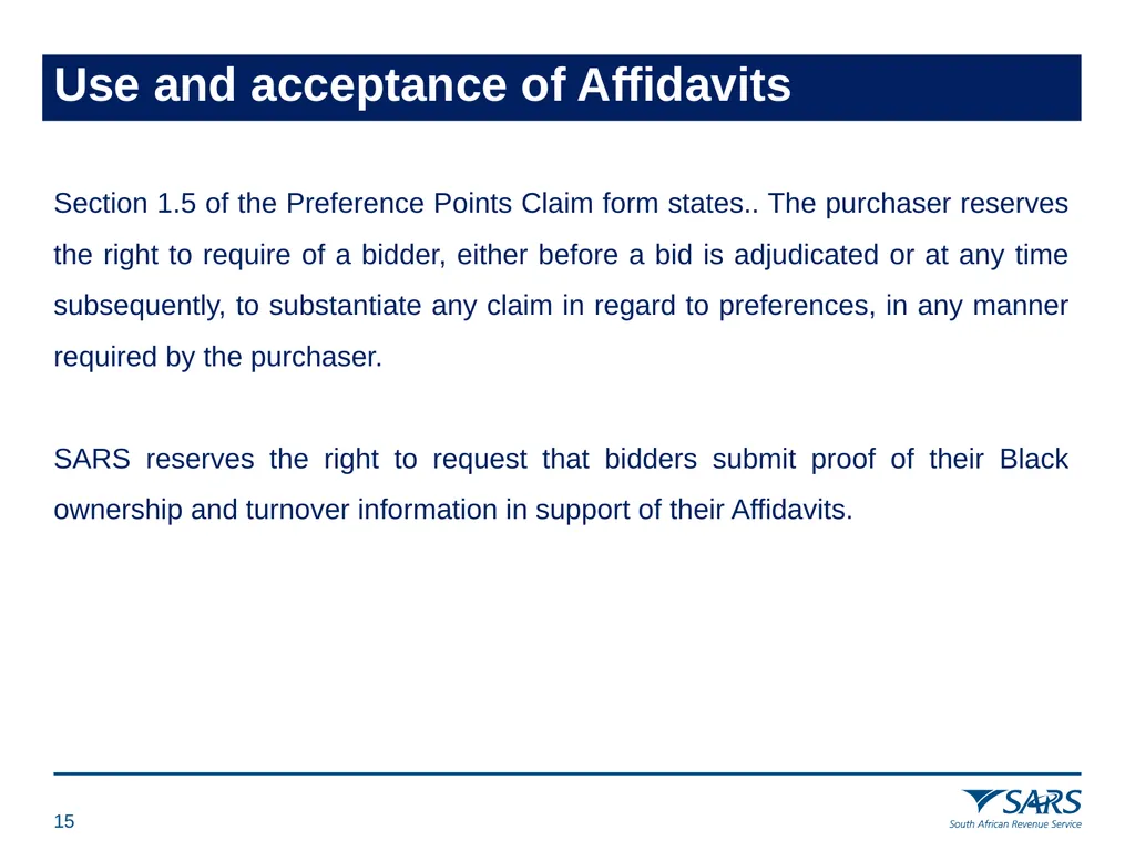 28 April 2022 PROVISION OF FLEET MANAGEMENT - slide 15 of 26