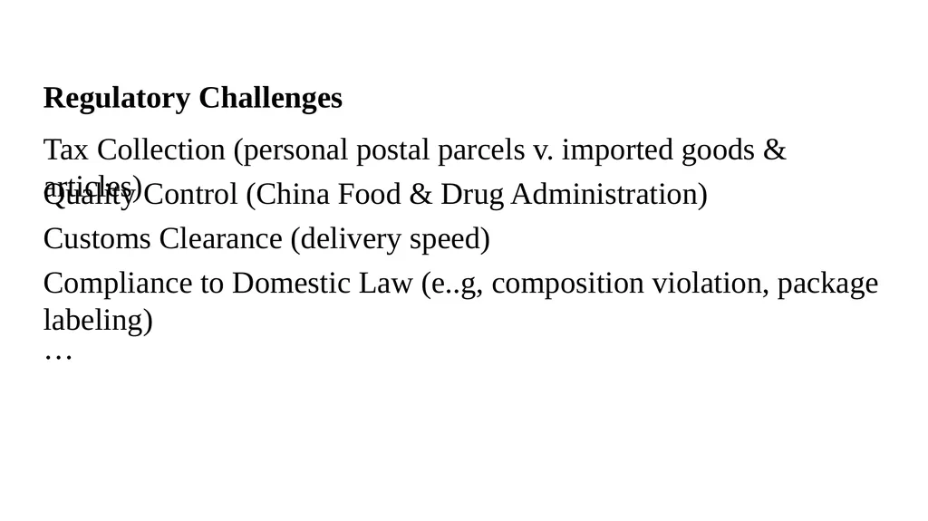 Regulatory Challenges Against “Suitcase Trades” - slide 10 of 15