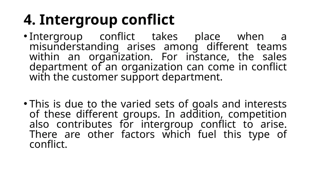 Understanding Conflict Conflict in Community What - slide 12 of 23