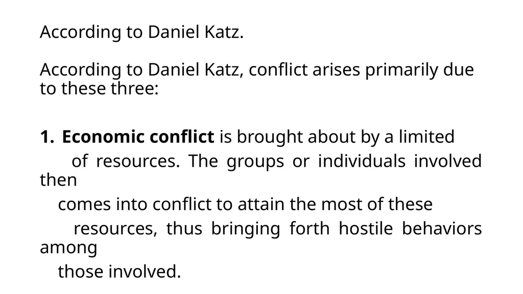 Understanding Conflict Conflict in Community What - slide 21 of 23