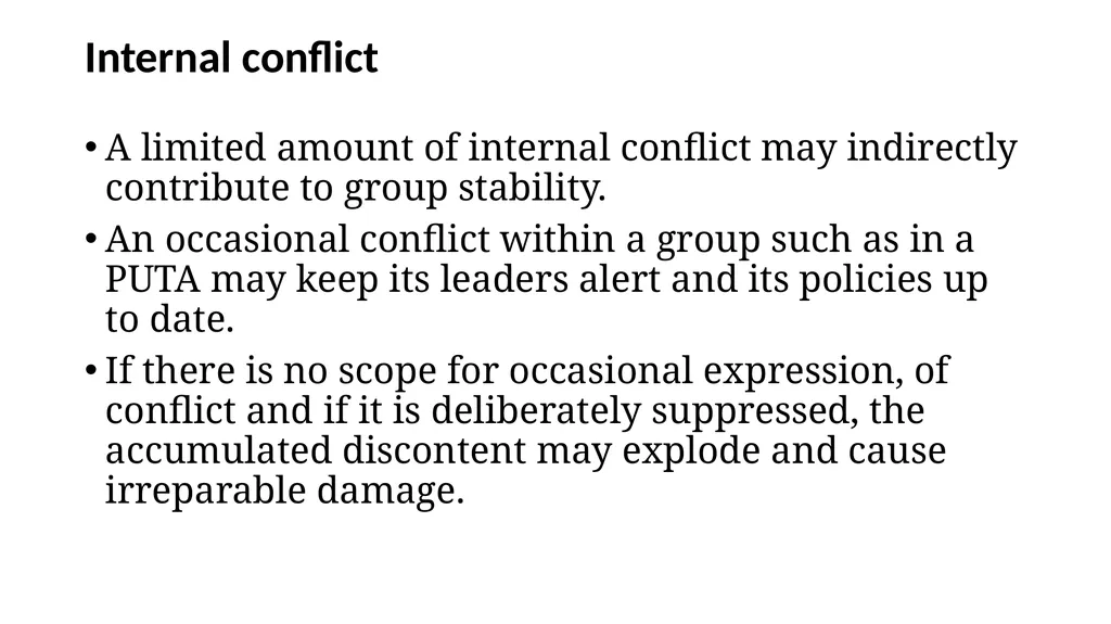 Understanding Conflict Conflict in Community What - slide 15 of 23