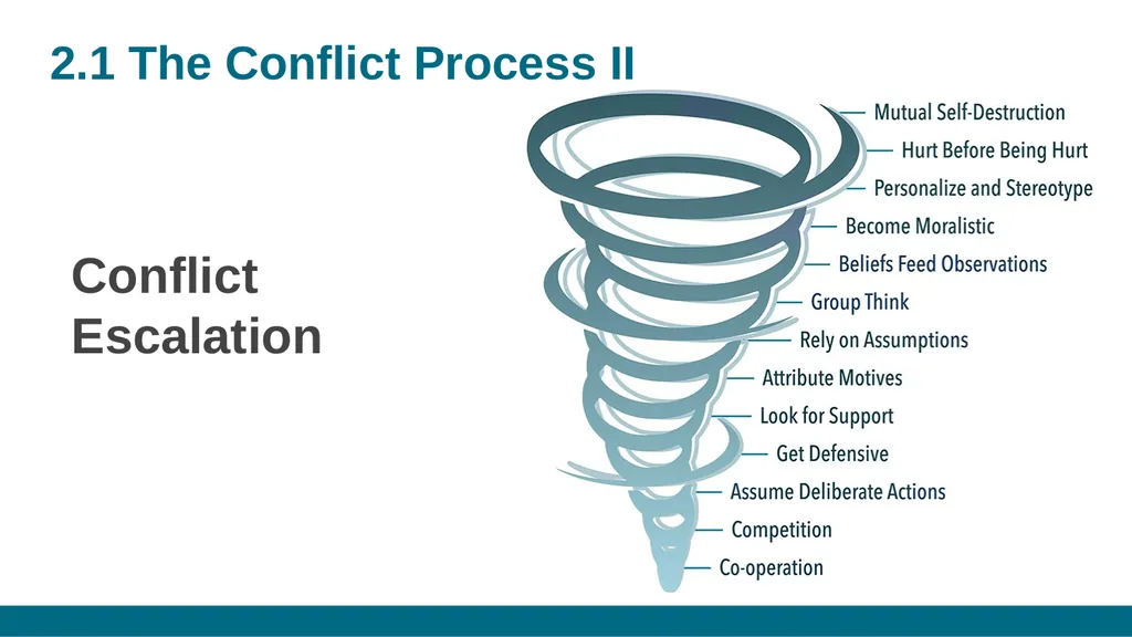 CONFLICT MANAGEMENT CHAPTER 2: CONFLICT - slide 4 of 16