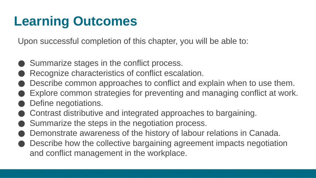 CONFLICT MANAGEMENT CHAPTER 2: CONFLICT - slide 2 of 16