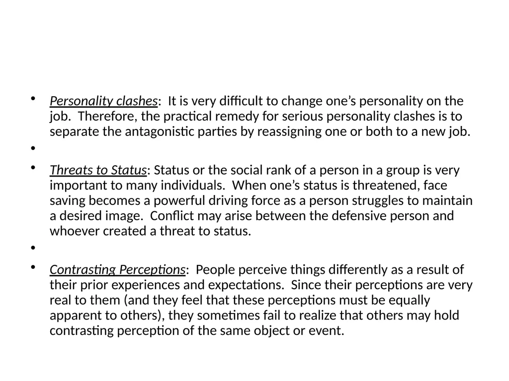 ORGANIZATIONAL CONFLICT AND CONFLICT RESOLUTION - slide 17 of 21