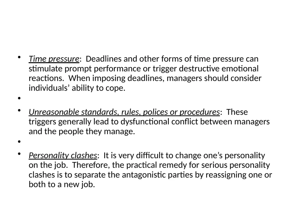 ORGANIZATIONAL CONFLICT AND CONFLICT RESOLUTION - slide 9 of 21