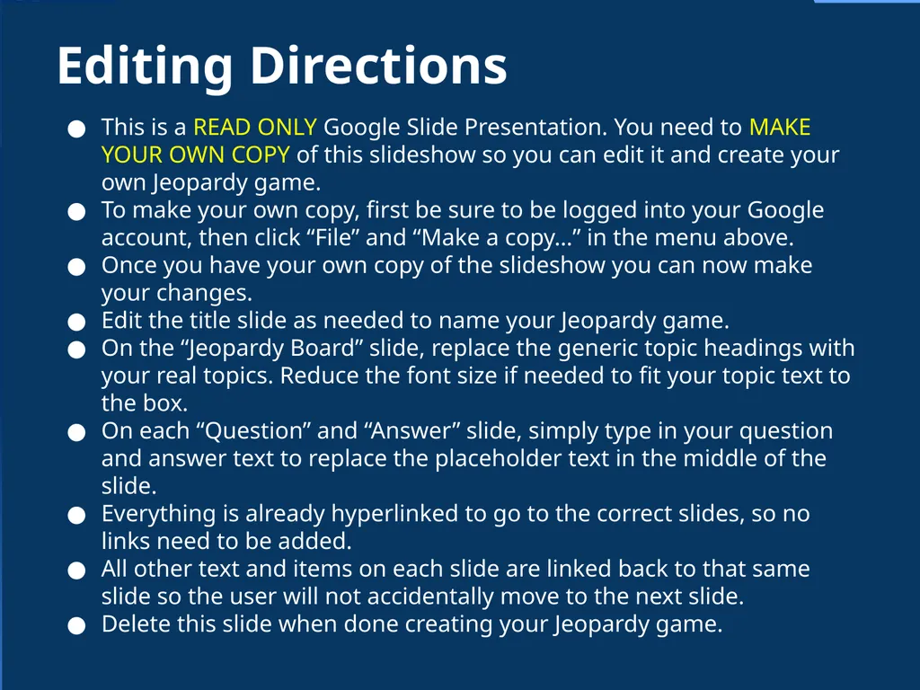 5-topic Template by Eric Curts ericcurts@gmail.com - slide 2 of 56