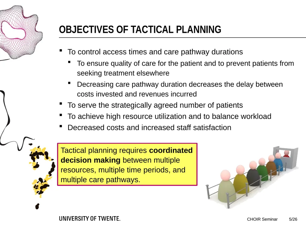 Tactical Planning in Healthcare using Approximate - slide 5 of 26