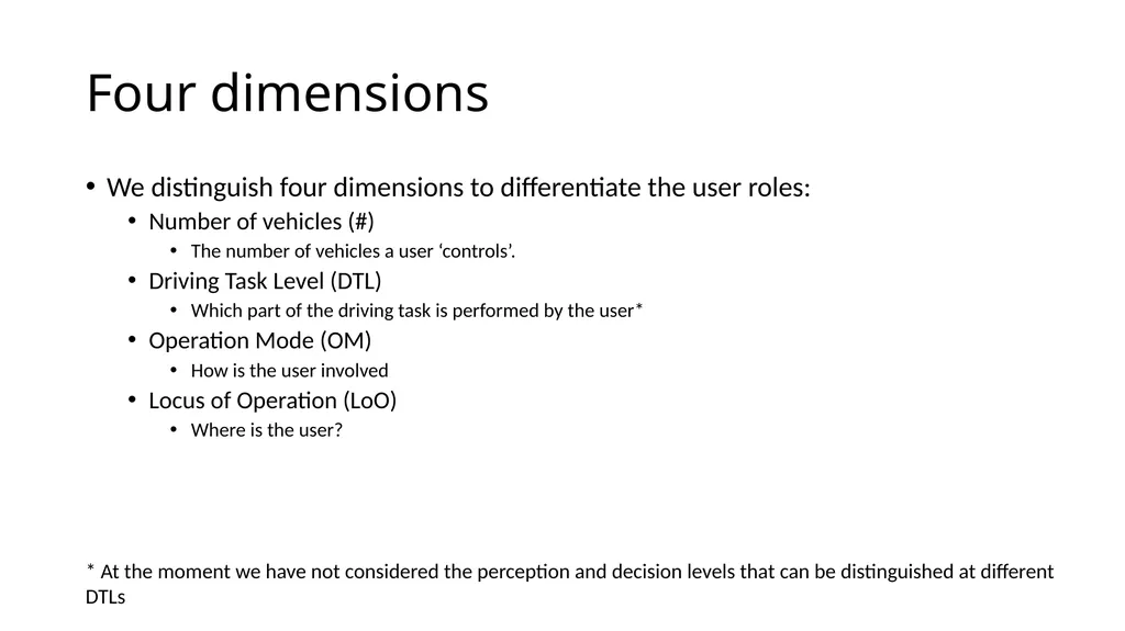 Proposal for User Role Definitions for Users of - slide 6 of 17