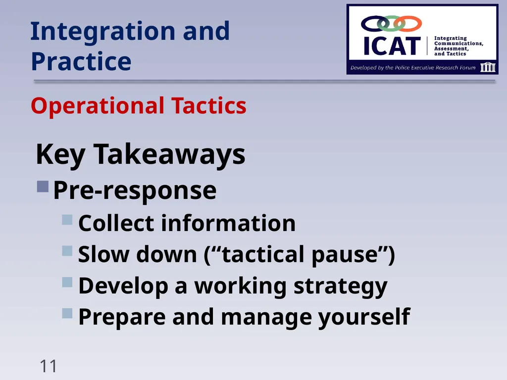 Integration and Practice Integration and Practice - slide 11 of 16