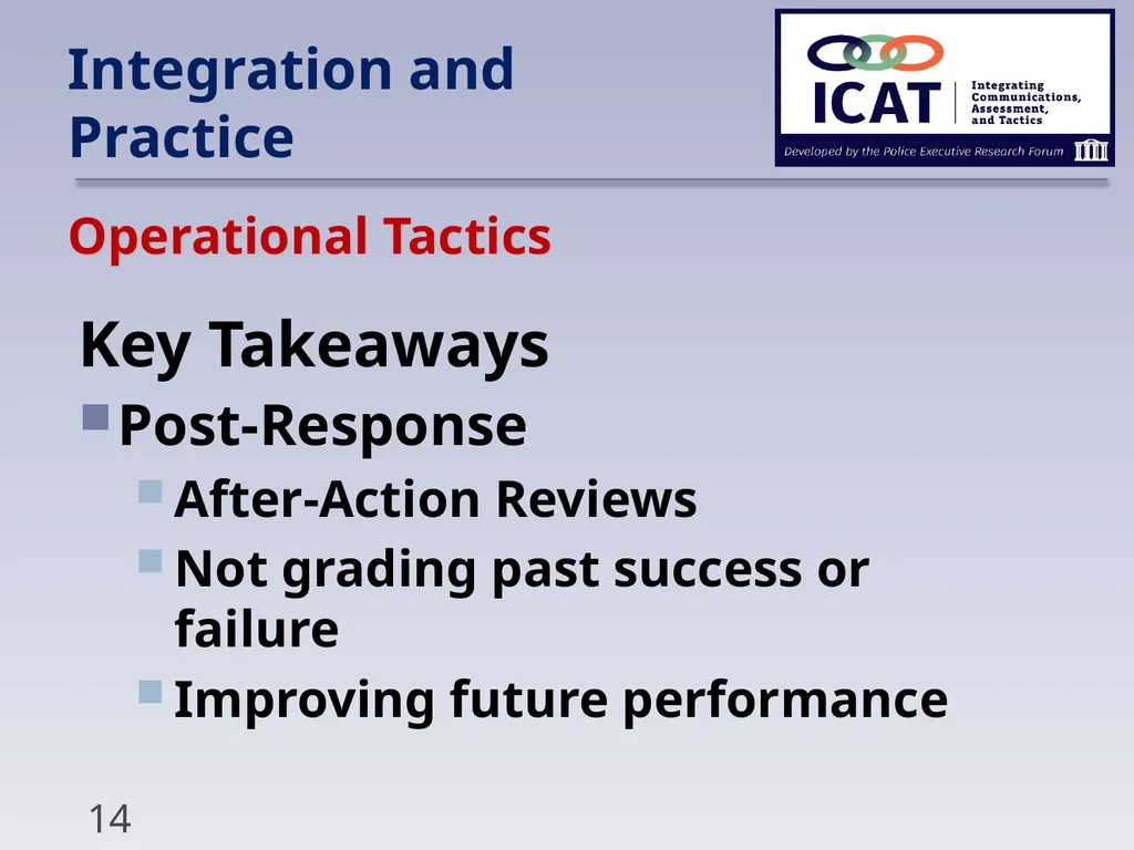 Integration and Practice Integration and Practice - slide 14 of 16