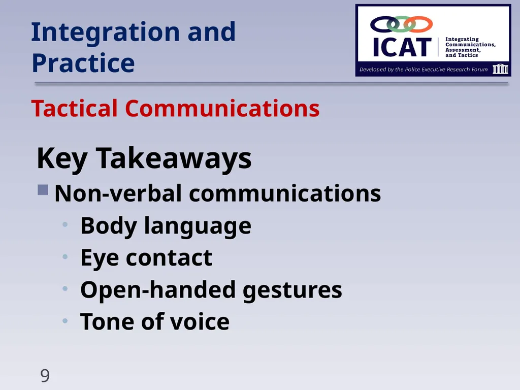 Integration and Practice Integration and Practice - slide 9 of 16