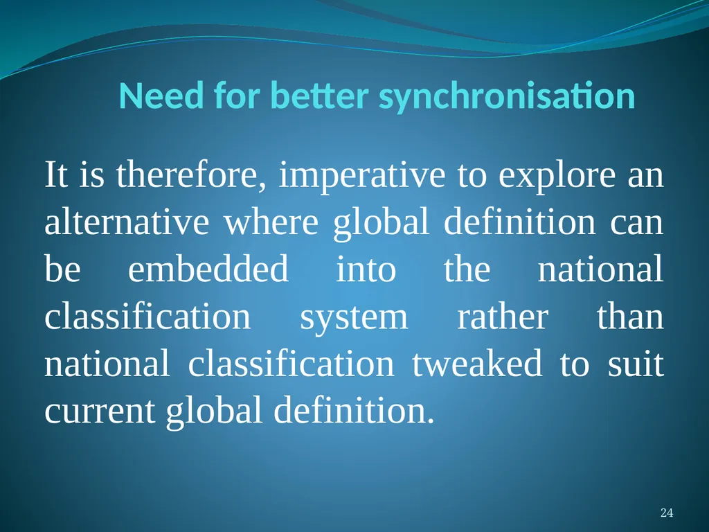 Expert Group Meeting on Statistical Methodology - slide 24 of 25