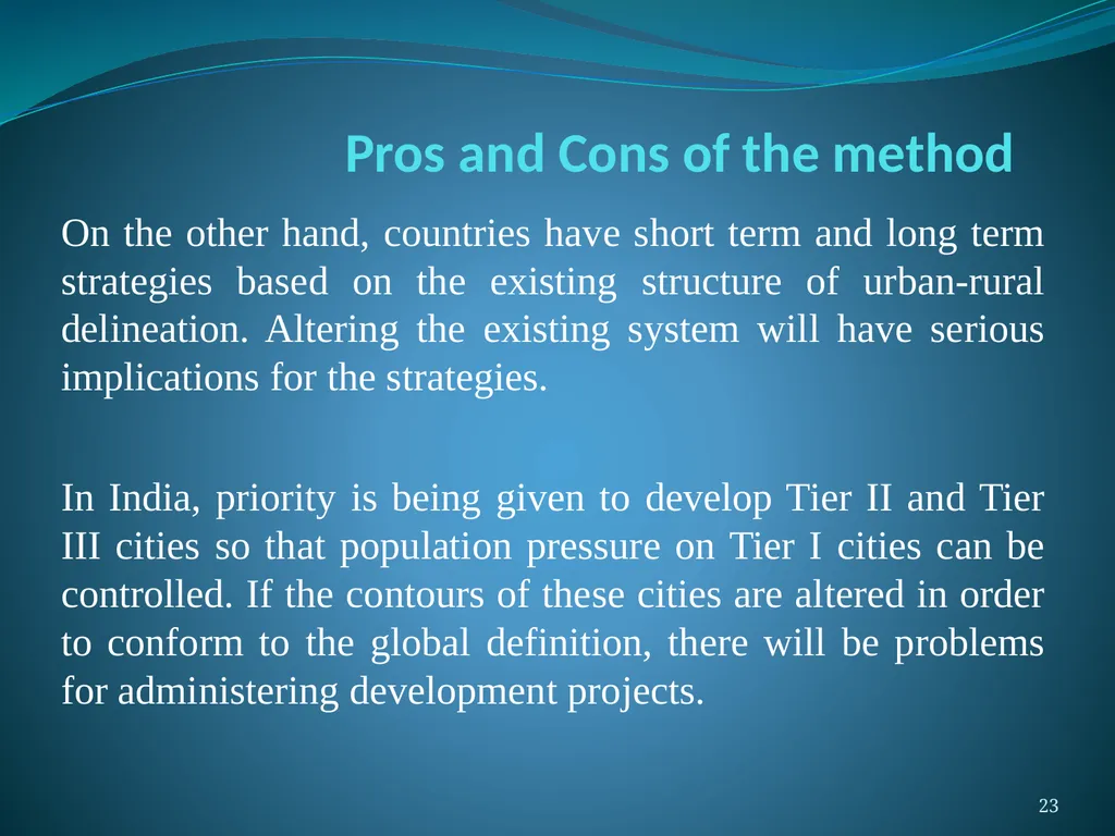 Expert Group Meeting on Statistical Methodology - slide 23 of 25