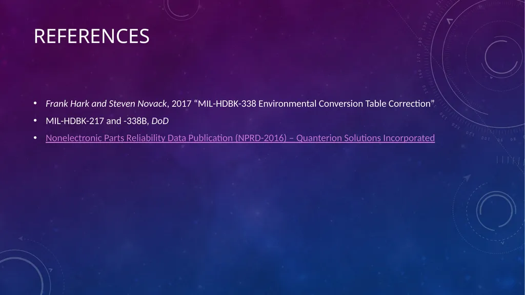 Data-Informed Environmental Conversion Updating - slide 62 of 63