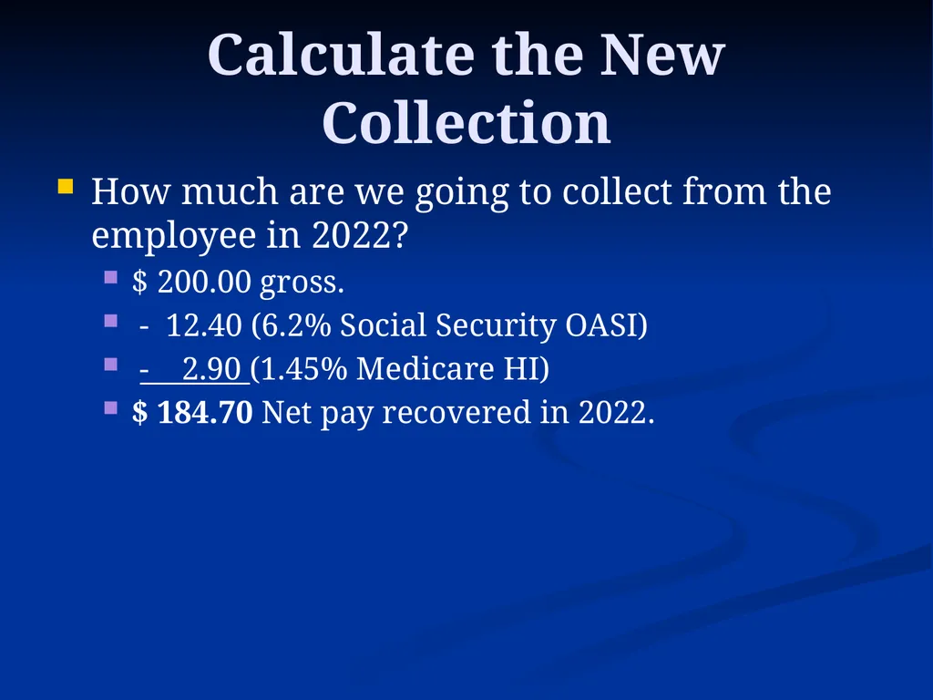 Overpayments Collecting a 2021 Overpayment in 2022 - slide 7 of 19