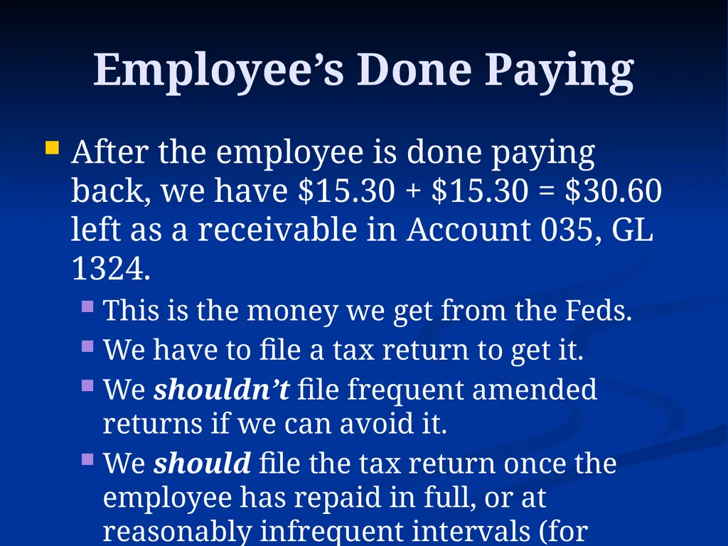 Overpayments Collecting a 2021 Overpayment in 2022 - slide 13 of 19