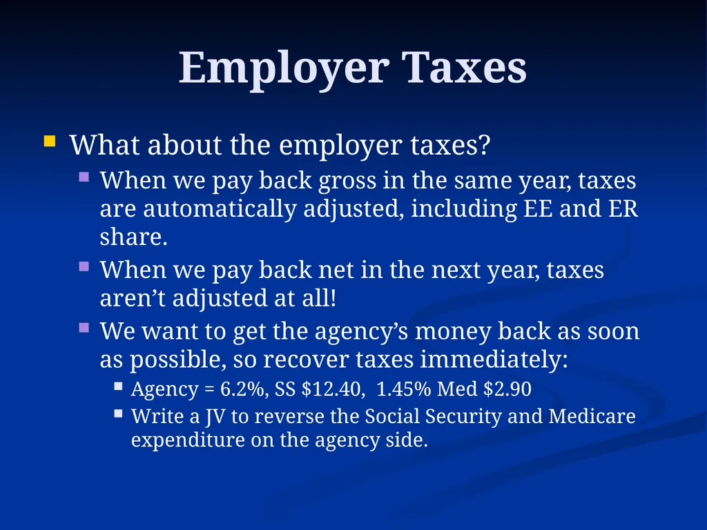 Overpayments Collecting a 2021 Overpayment in 2022 - slide 10 of 19