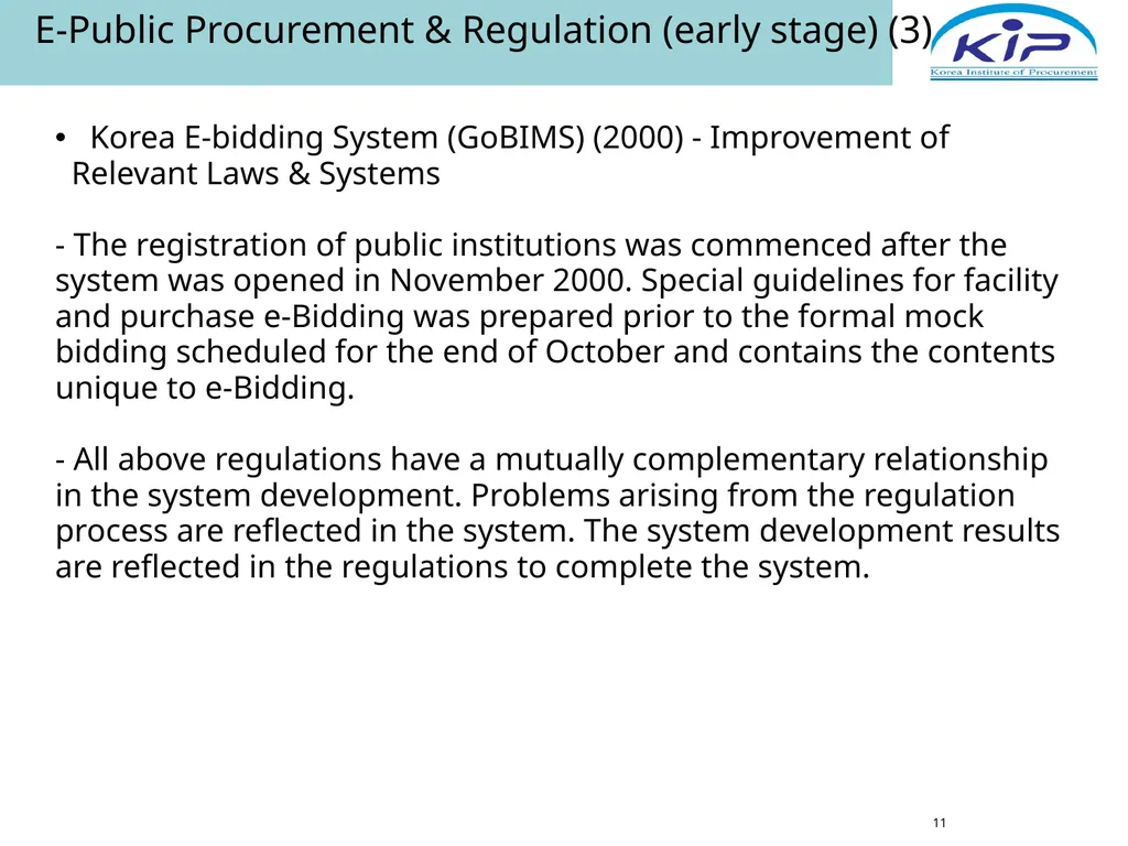 Public Procurement & E-Procurement Legal System in - slide 11 of 35