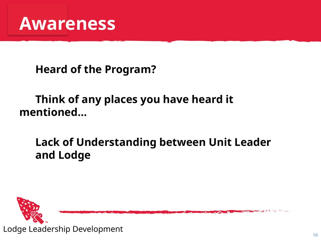 Unit Relations A Guide to Effective Local Program - slide 16 of 23