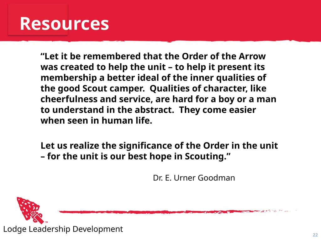 Unit Relations A Guide to Effective Local Program - slide 22 of 23