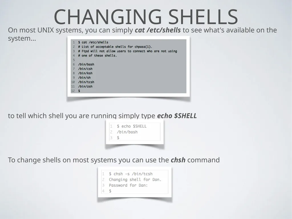Command line Shells Georges Khazen Command line: - slide 9 of 29