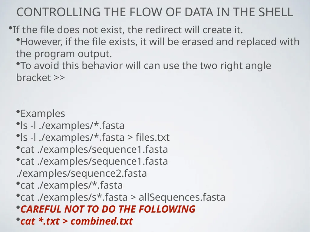 Command line Shells Georges Khazen Command line: - slide 22 of 29