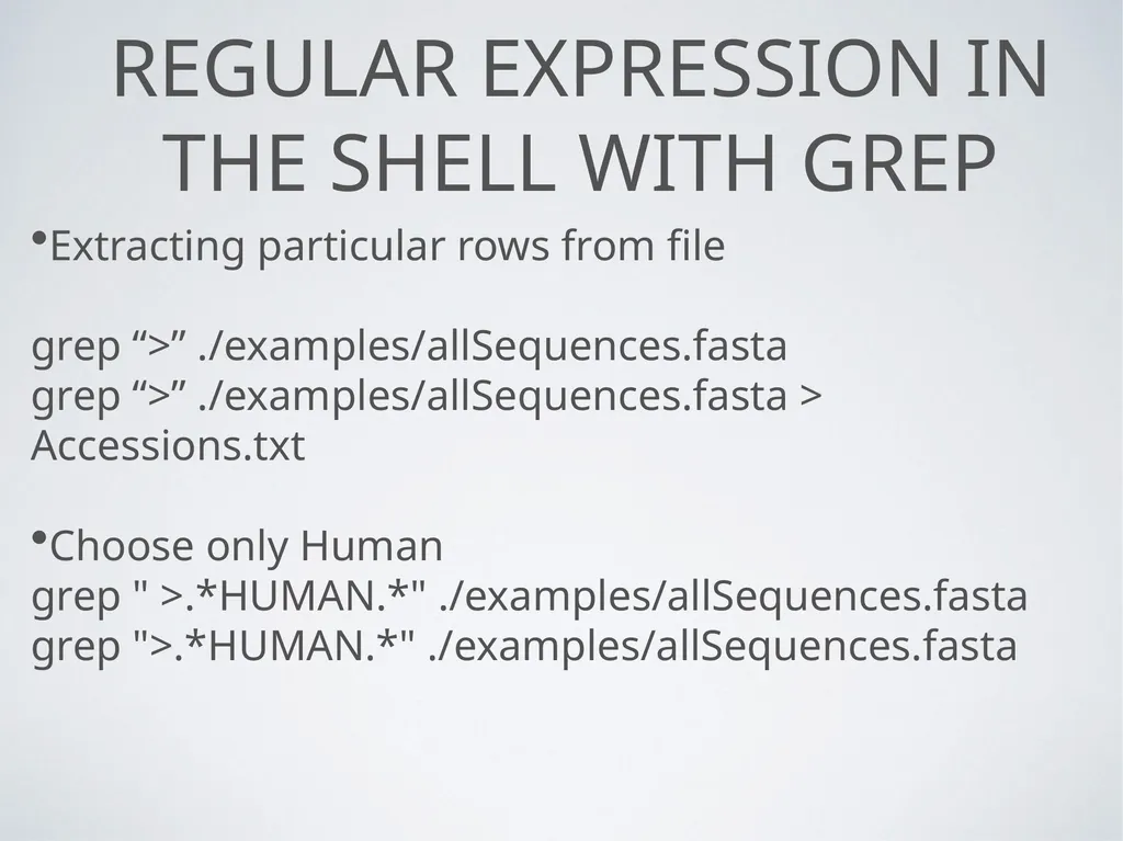 Command line Shells Georges Khazen Command line: - slide 23 of 29