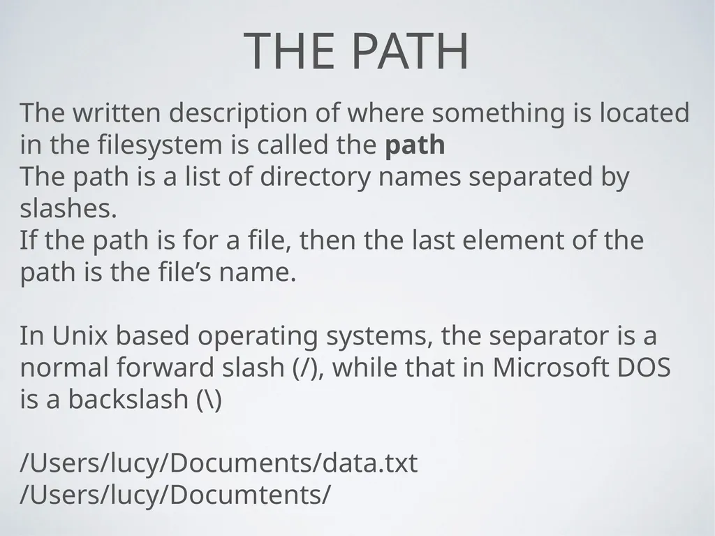 Command line Shells Georges Khazen Command line: - slide 18 of 29