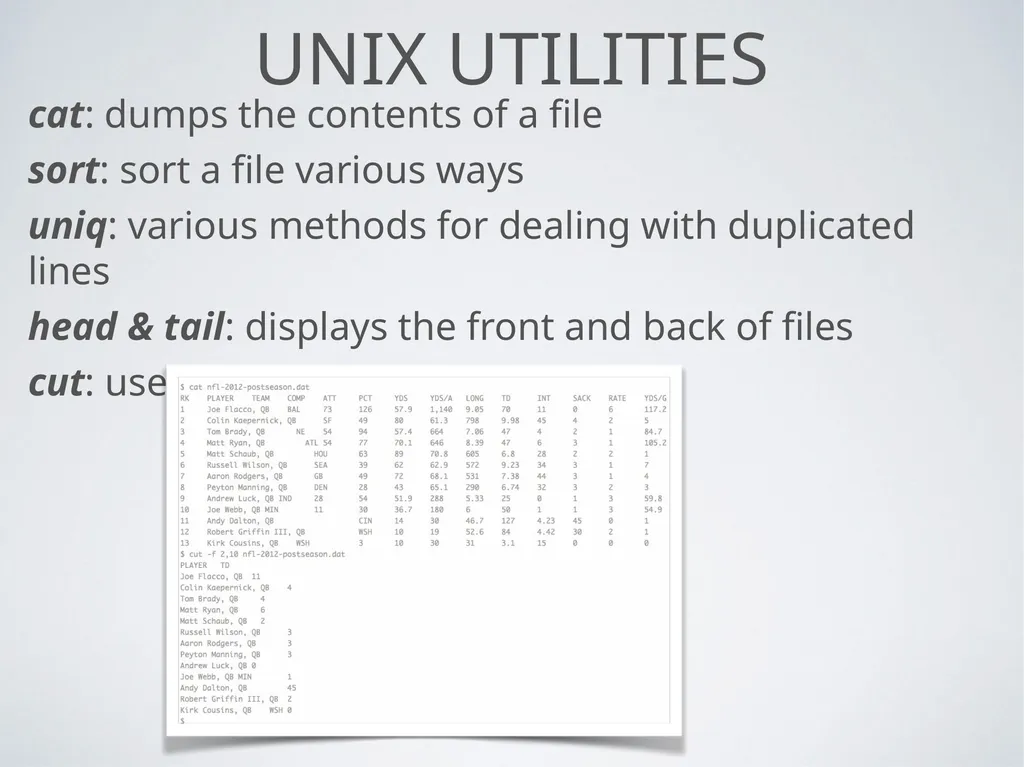Command line Shells Georges Khazen Command line: - slide 13 of 29