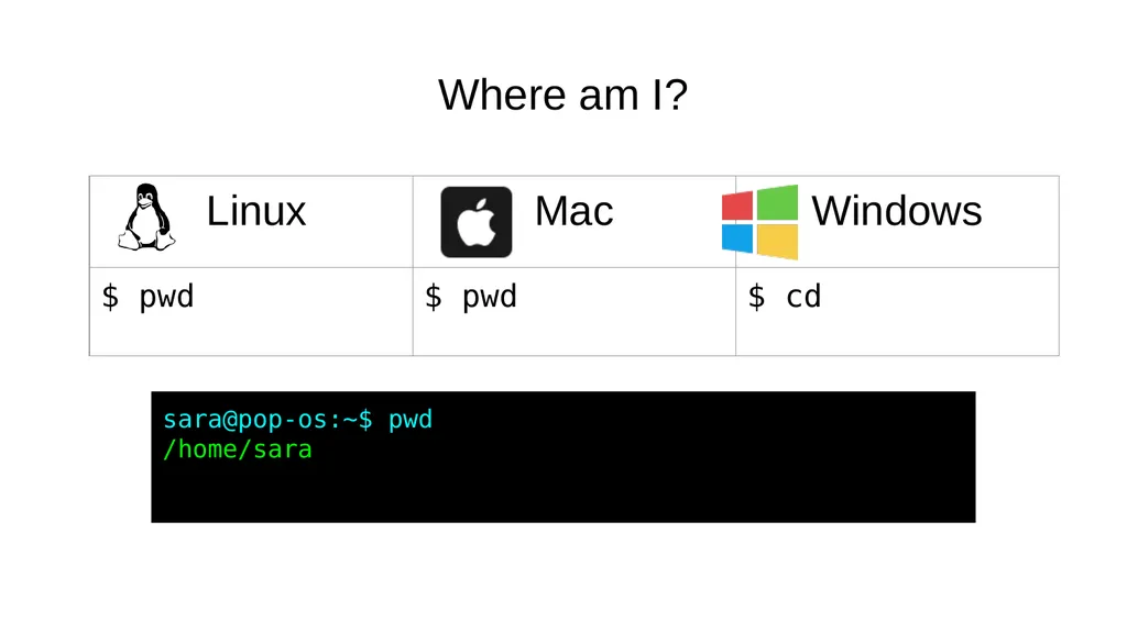 Introduction to the Command Line Talking Directly - slide 11 of 20