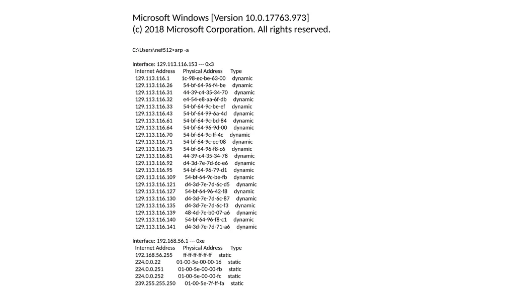 Console commands helpful for networking Dr. John - slide 4 of 13