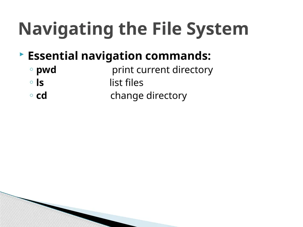 Introduction to Linux Robert Putnam Research - slide 26 of 49