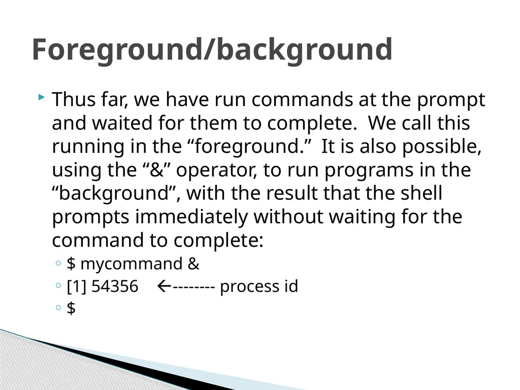 Introduction to Linux Robert Putnam Research - slide 40 of 49