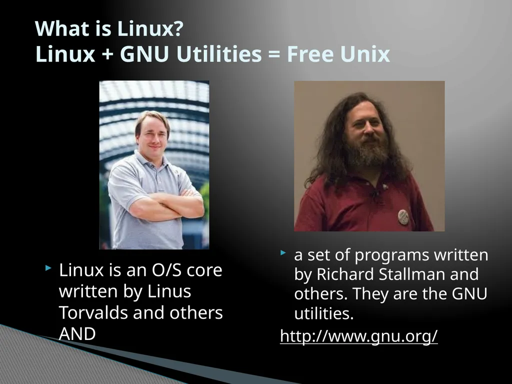 Introduction to Linux Robert Putnam Research - slide 7 of 49