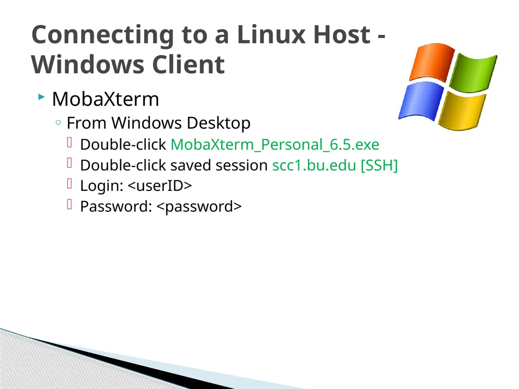 Introduction to Linux Robert Putnam Research - slide 13 of 49