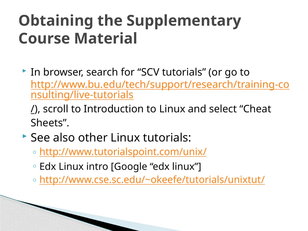 Introduction to Linux Robert Putnam Research - slide 48 of 49