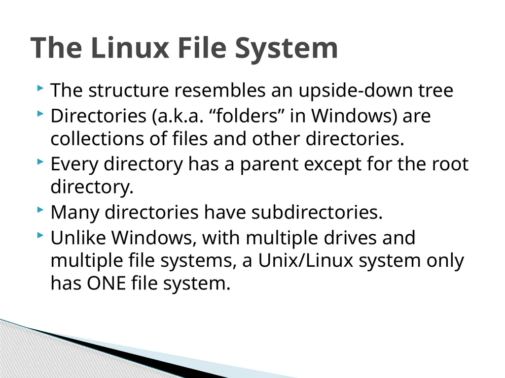 Introduction to Linux Robert Putnam Research - slide 24 of 49