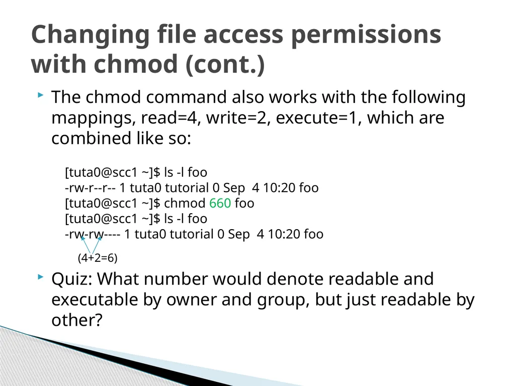 Introduction to Linux Robert Putnam Research - slide 36 of 49