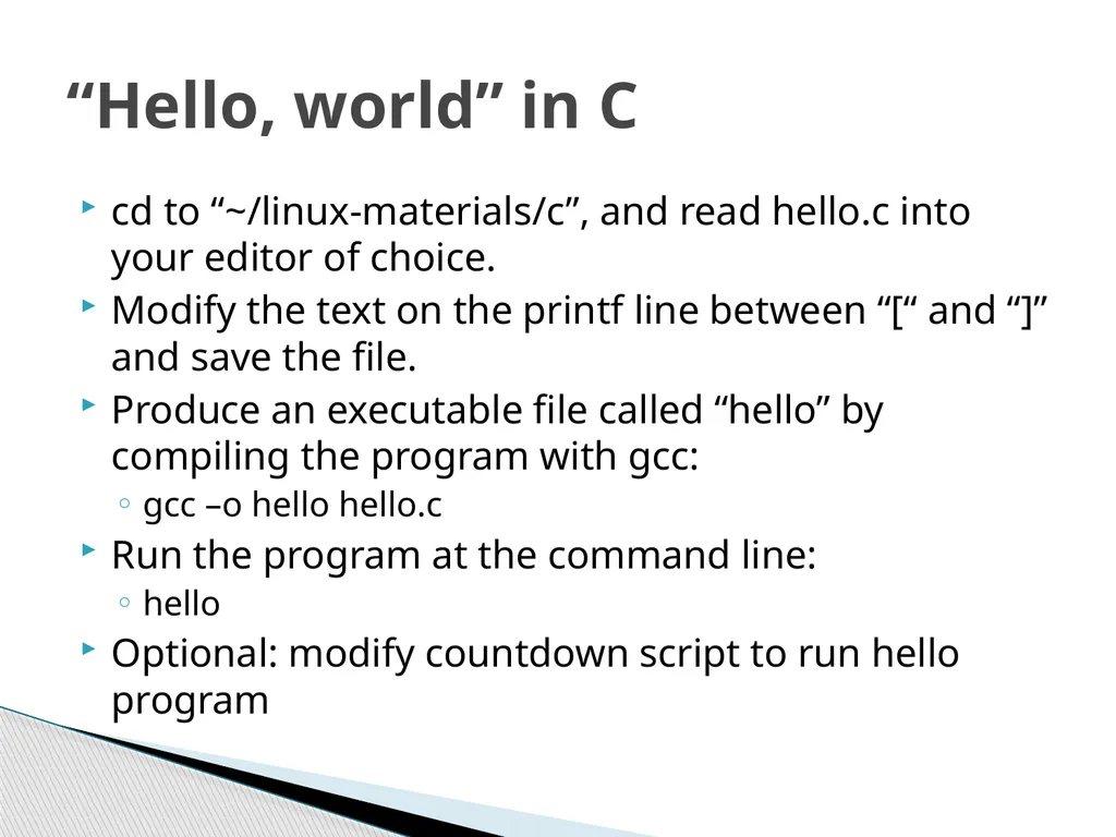Introduction to Linux Robert Putnam Research - slide 47 of 49