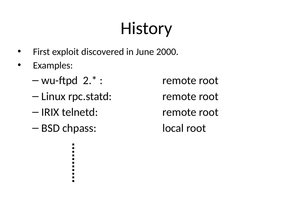 Control hijacking attacks Attacker’s goal: Take - slide 20 of 23