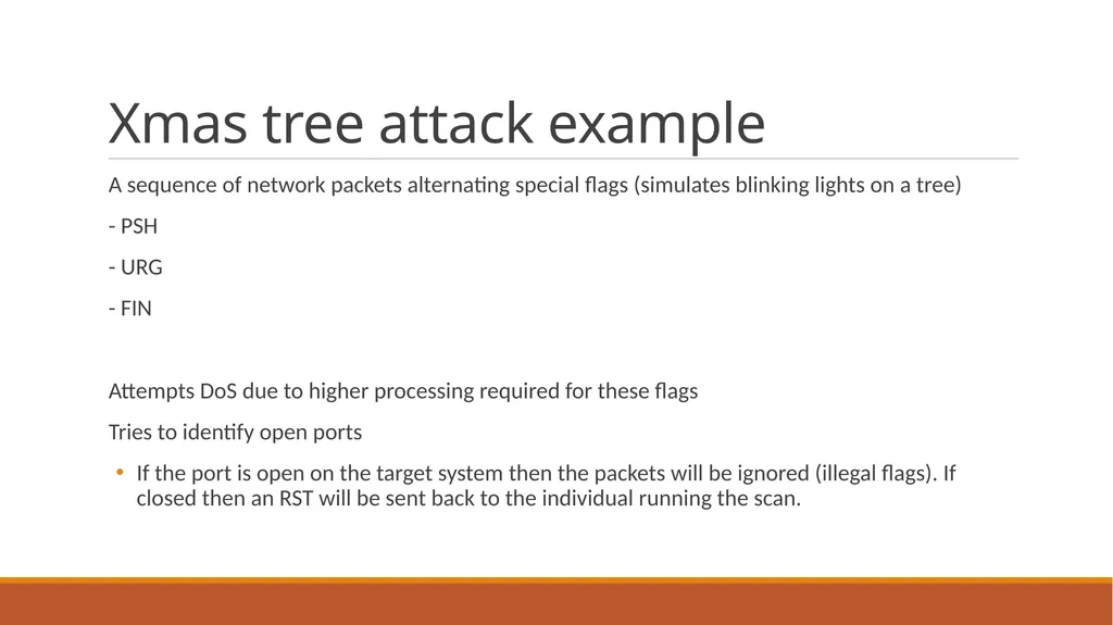 Network attacks - slide 14 of 20