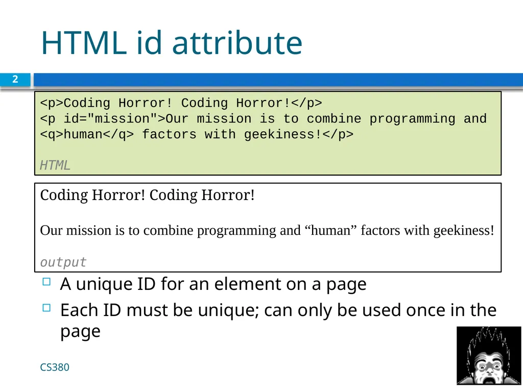 <link href="filename" type="text/css" - slide 2 of 32