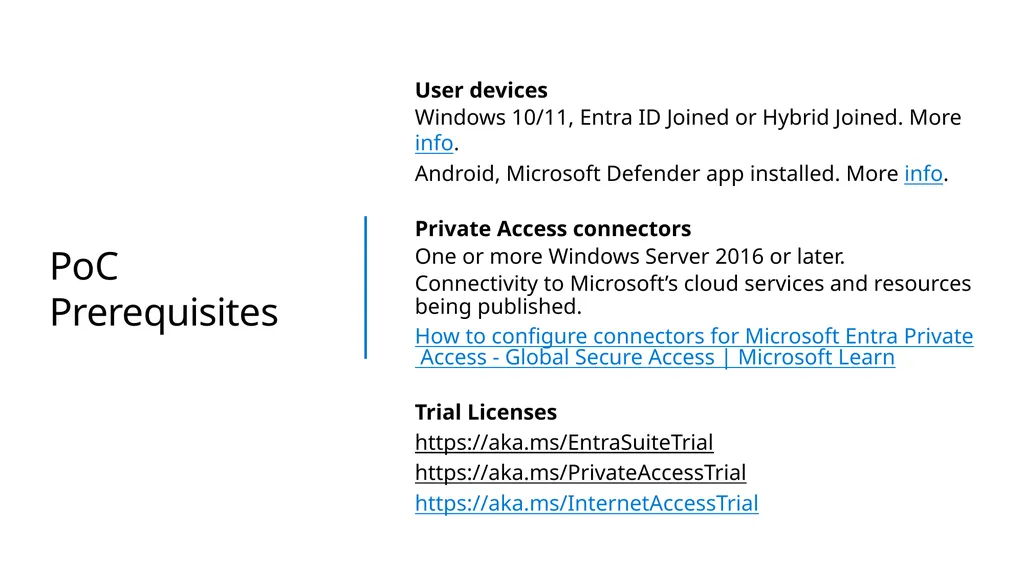 Global Secure Access Proof of Concept Microsoft - slide 6 of 12